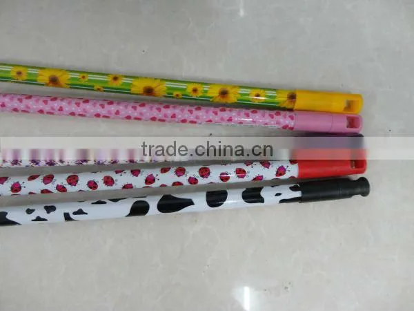 High Quality PVC Iron Metal Handle Cloth Hanger Fork Plastic Fork Telescopic Pole