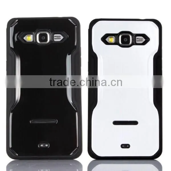 C&T Premium Protective Shockproof TPU and Plastic Quality Back Cover Stand Case for Samsung Galaxy Grand Prime G530