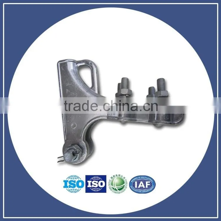 High Tension Cable Bolt Type Strain Clamp/dead-end clamp for overhead power line fitting
