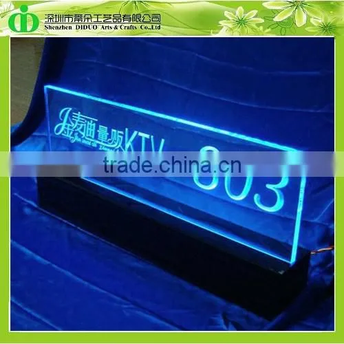 DDB-0094 Trade Assurance Alibaba China Supplier Wholesale Nameplate Plexiglass