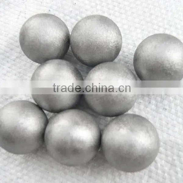 Precision forging shot blast large stainless steel balls