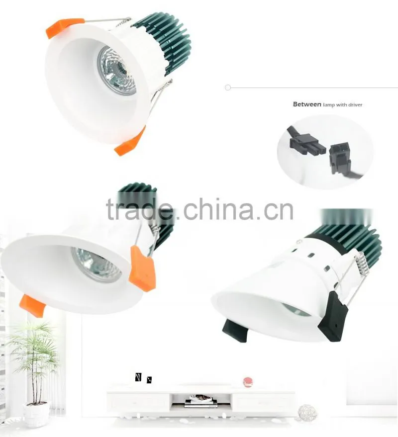 factory support CE Certified down light led 7w 14w 18w COB led downlight for wholesale