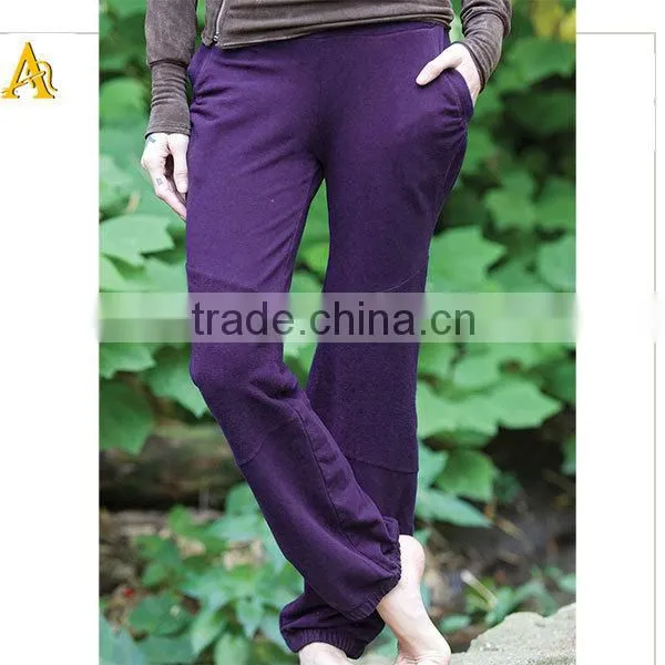 Viscose spandex long women harem yoga pants