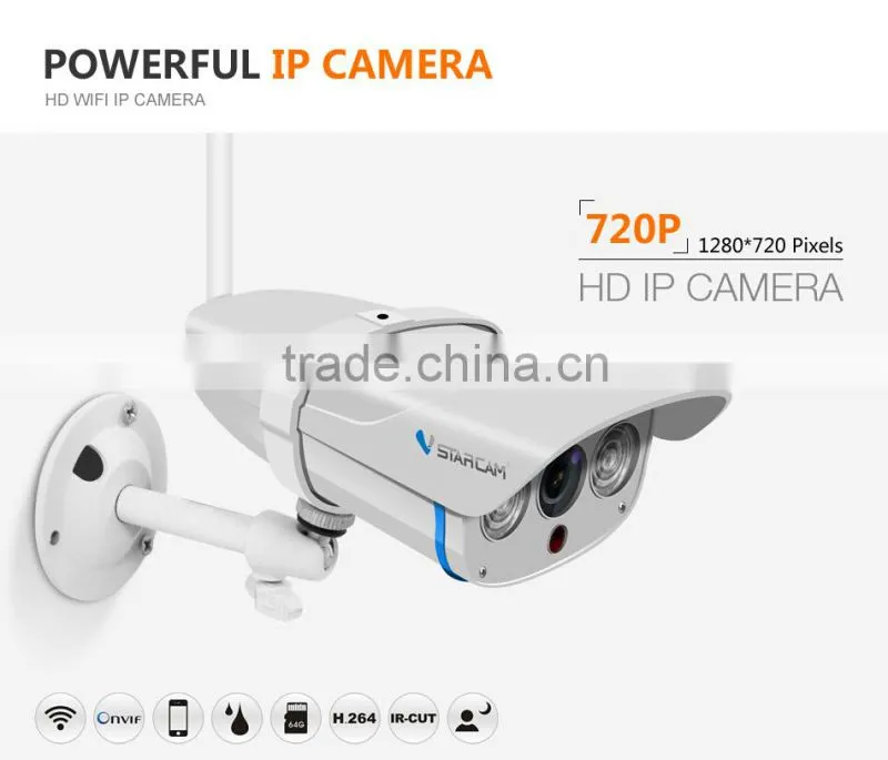 2016 Vstarcam Hot on Sale ip cctv camera kit including one NVR two IP cameras excellent for private homes offices stores shops