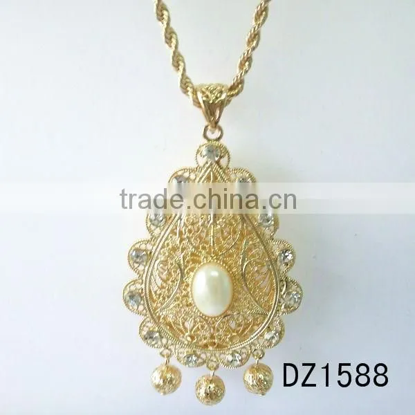 turkish jewelry gold plated pendant islamic pendant
