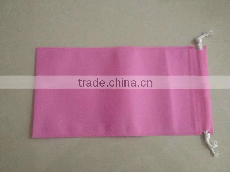 2014 pink non-woven shoes bags