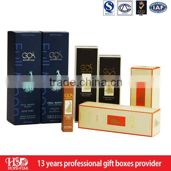 hotsale popular handmade perfume box