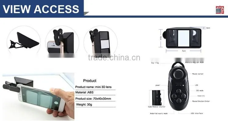 Alibaba wholesale cheap price micro CE vr box