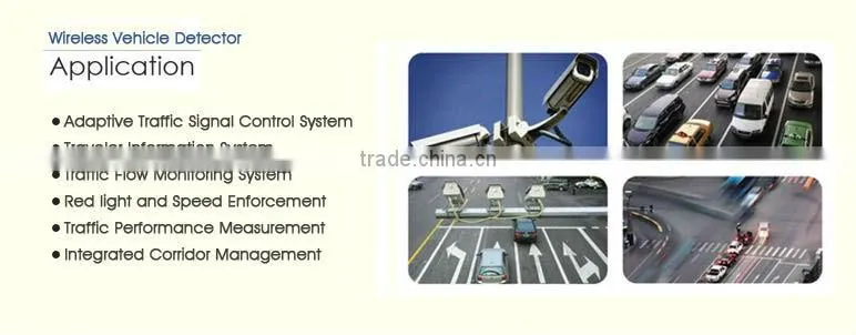 Hot Wireless Traffic Vehicle Detector Same to Sensys Network VSN-240 Replacing Loop Detector