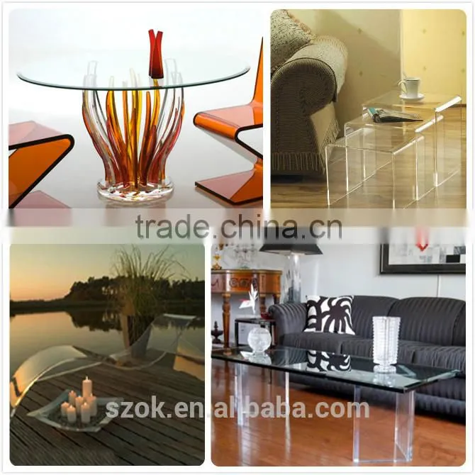 2014 customized plexiglass acrylic rectangle box