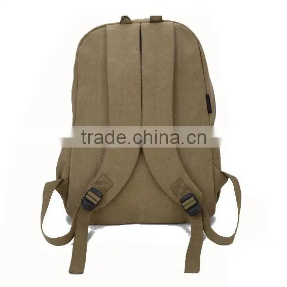 Custom Canvas Backpack Blank Army Backpack