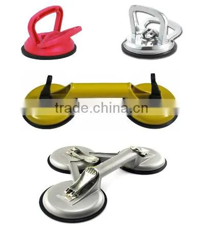 DETO High quality three claws rubber plate rotatable multifunctional glass sucker