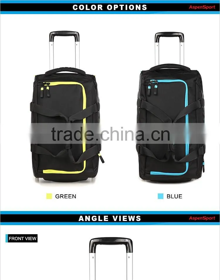 Large capacity Trolley travel bag Travelling bag with high quality