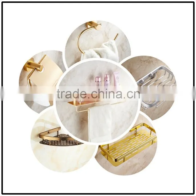 Ningbo High Quality Bathroom Accessory /Golden color /Toilet brush #81001