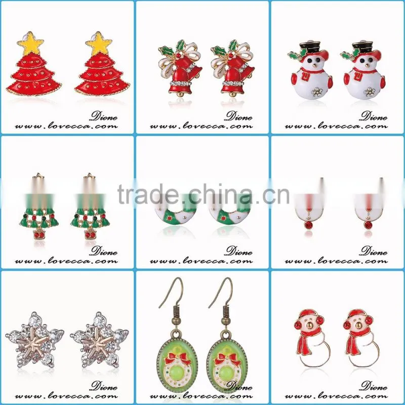 new 2016 latest Christmas deer design earring