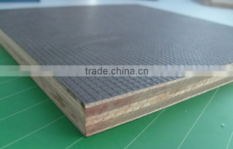 18mm anti-slip film faced plywood, wire-mesh film faced plywood,madera contrachapada