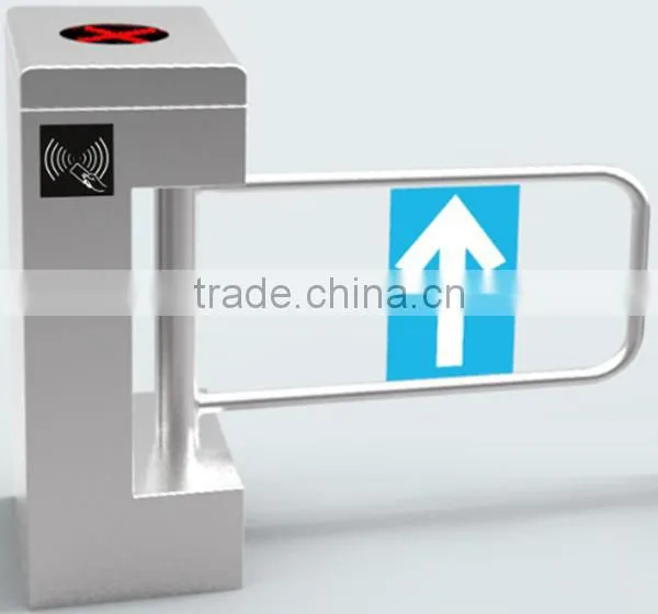 theater/theatre automatic swing barrier electronic pass turnstile for handicap channel