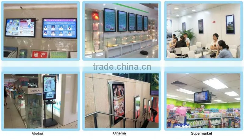 18.5inch network lcd ad player,wifi advertisement laser engraving machine display(SAD1850W)