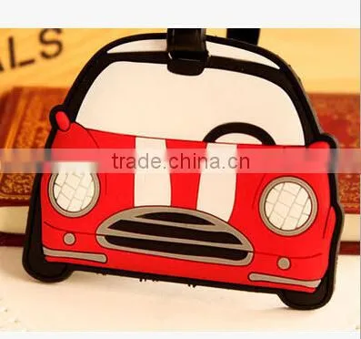 silicone pvc luggage tag