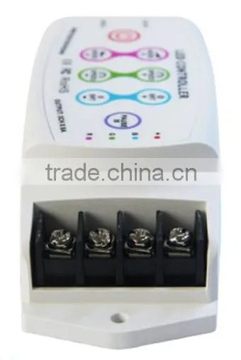 Bincolor touch panel and RF remote control rgb led strip 12v controller