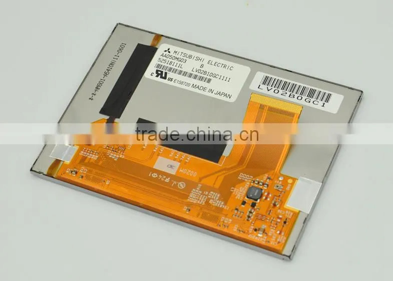 Japan-made 5" wide view angle lcd with wide temperature AA050MG03