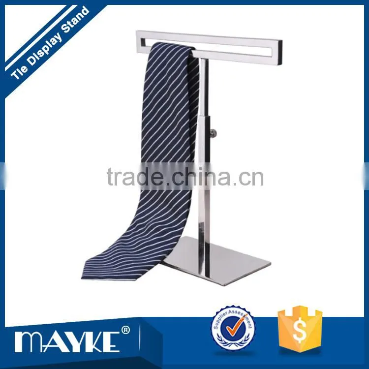 Tie display rack for man's,stainless steel advertising Tie display stand