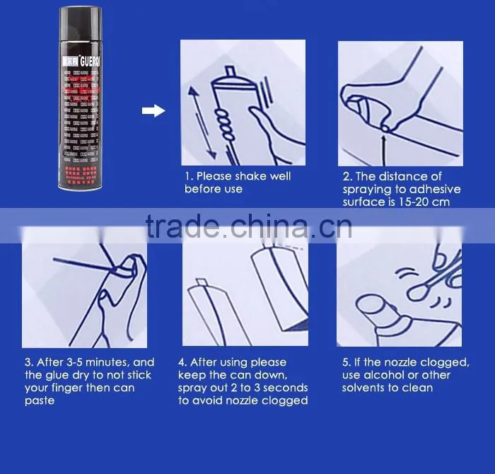 Multipurpose Silicone Sealant Aerosol Adhesive Spray