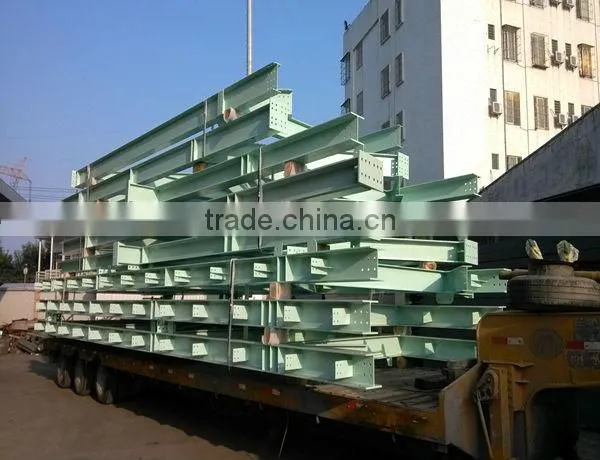 Steel structure building processing