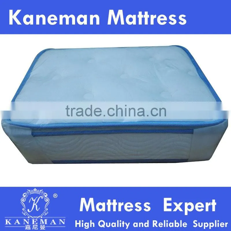 10 years warranty compressed double pillow top high end hotel mattress