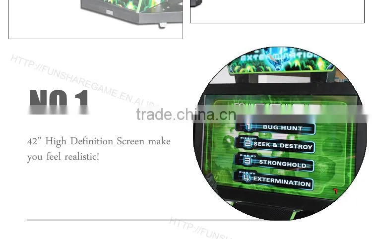 Wholesale Arcade Games Alien game machine shooting arcade Aliens Extermination Game Machine