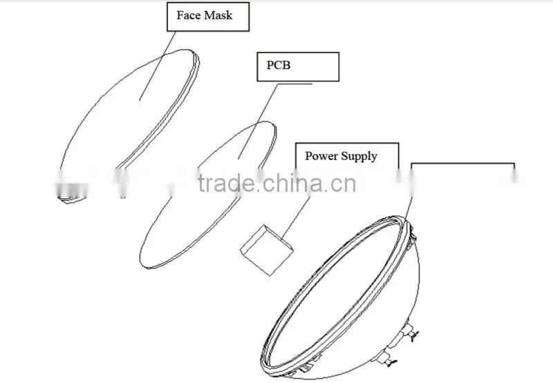18W PC Cover Par56 LED Swim Pool Light