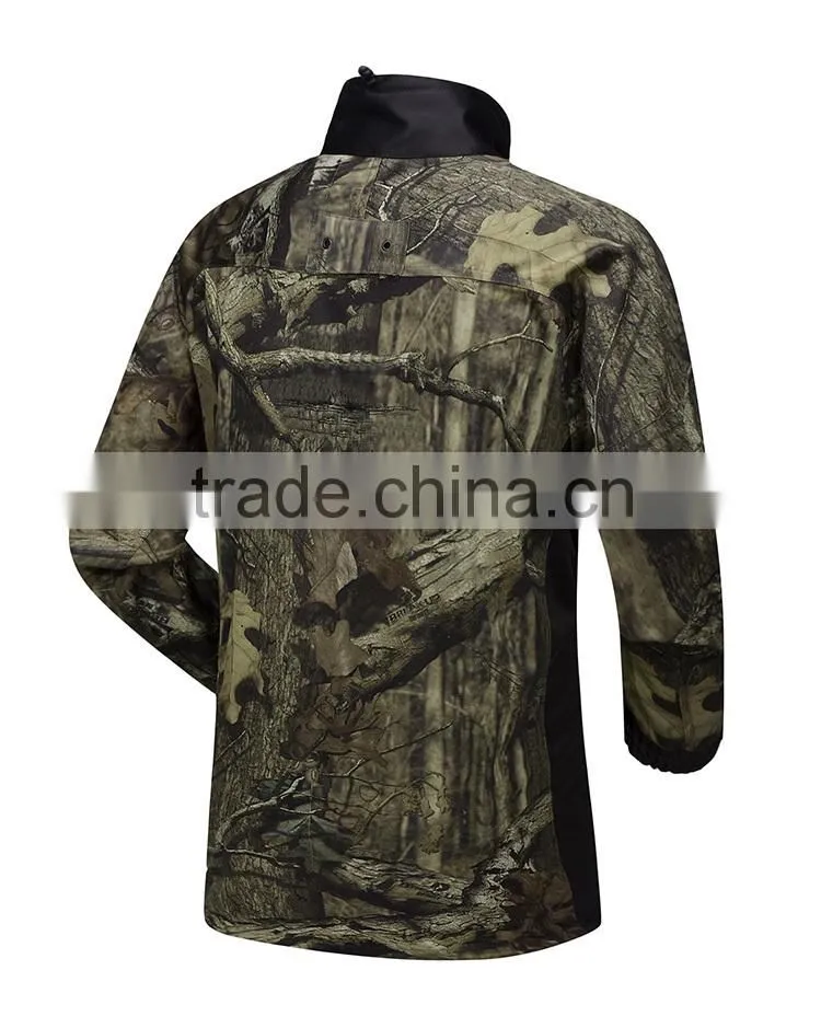 High quality warm soft shell windbreaker hunting clothes