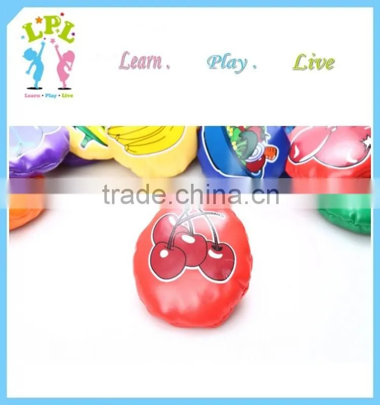 Customize kids toy promotional harmless pu leather exercise ball