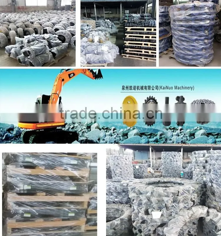 Kainuo many brand type excavator track roller road wheel for caterpilar excavating machine