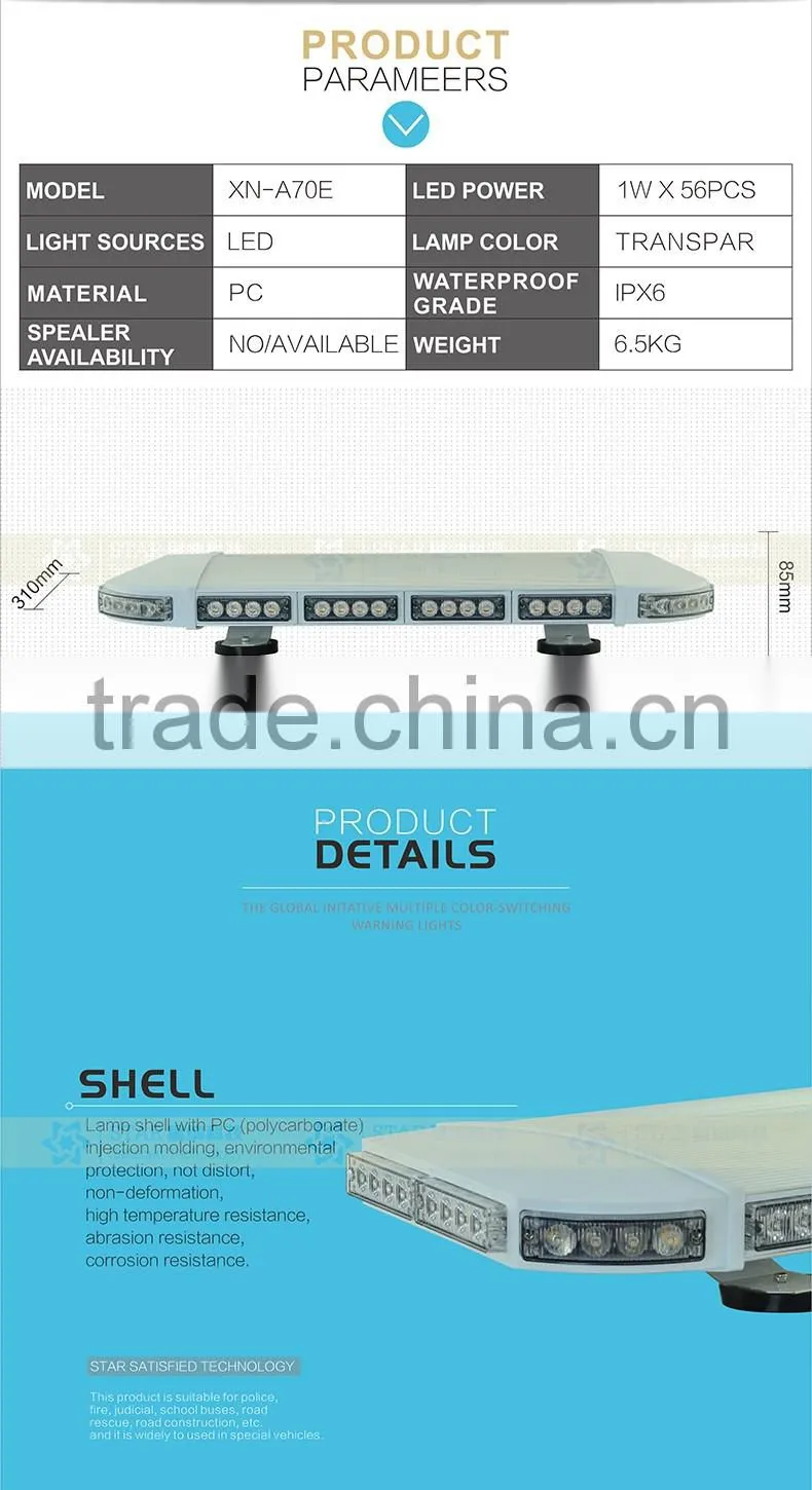 police led beacon mini lightbar TBD-A70E