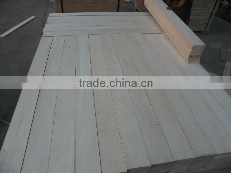 paulownia wooden window louver slats