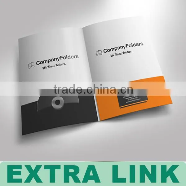 Document File Portfolio a4 Paper Folder/Paper Folder Printing/Guangzhou Custom Paper Folder Printing