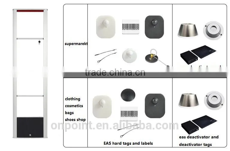 Retail/supermarket EAS anti shoplifting 58KHZ AM DR security soft label