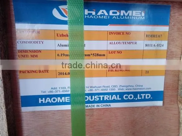 wholesale aluminum sheet for bottle cap / capsule,silicone bottle cap ,wine cap 8011 h14
