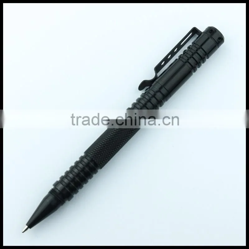 1.8USD Per pic best selling outdoor survival tool self-defense tactical ball pen with stainless steel head attack