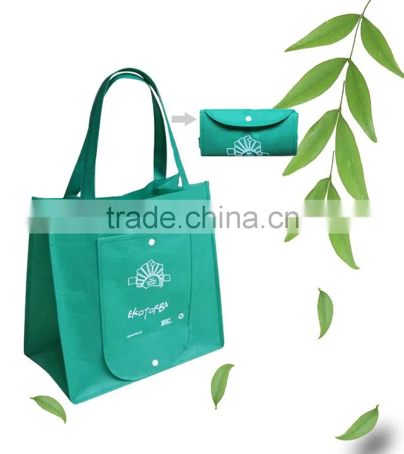 BSCI audit factory fold away bag/bag that folds into a pouch/foldable shopping bag
