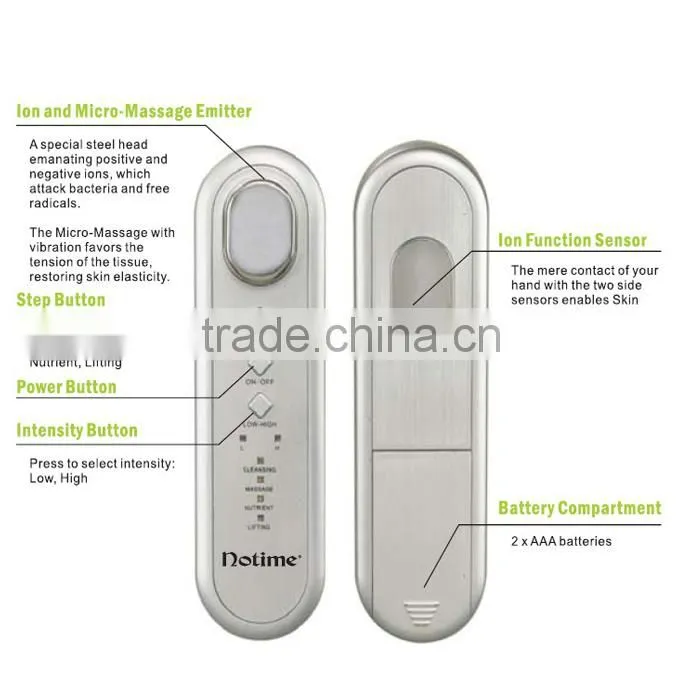 Efficient Galvanic Beauty Health Instrument Ion Facial Massager