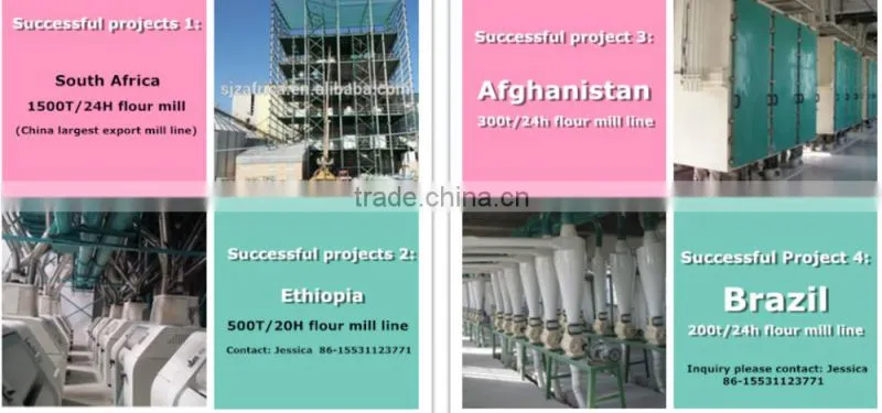 Capacity For Maize Milling Machine, Maize Flour Production Line
