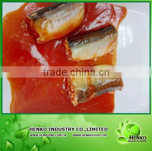 425g canned mackerel in tomato sauce