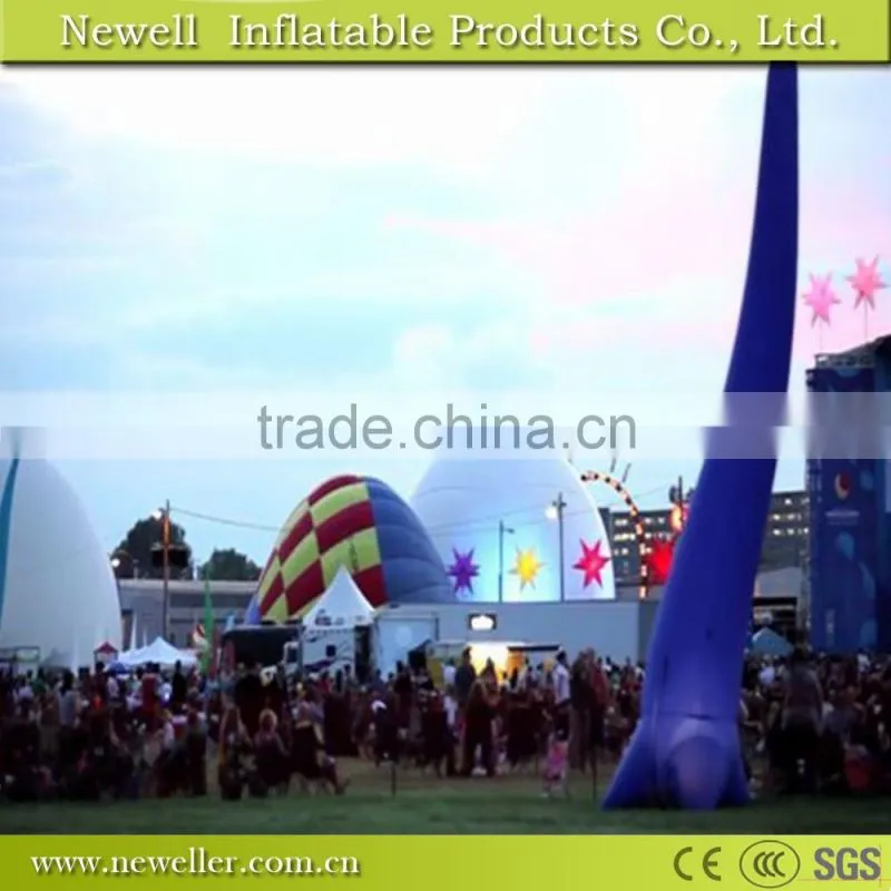 Promotional spiky inflatable balls From China Factory