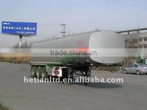 chemical liquid tank truck semi-trailer