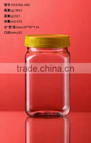 Hand Drawing Plastic Storage Canister with Lid