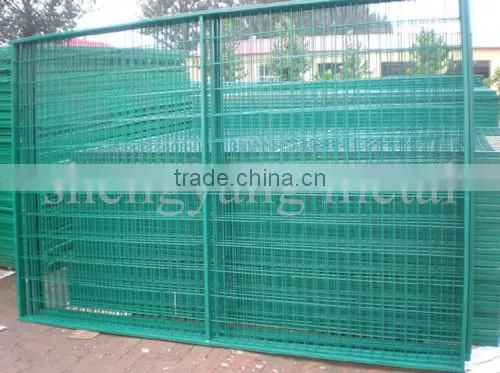 2014 hot sell PVC coated welded wire fence panels for garden fence,cheap fence