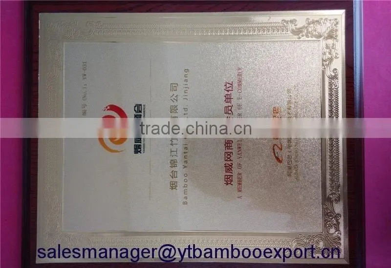 Best quality hard engraved bamboo tube