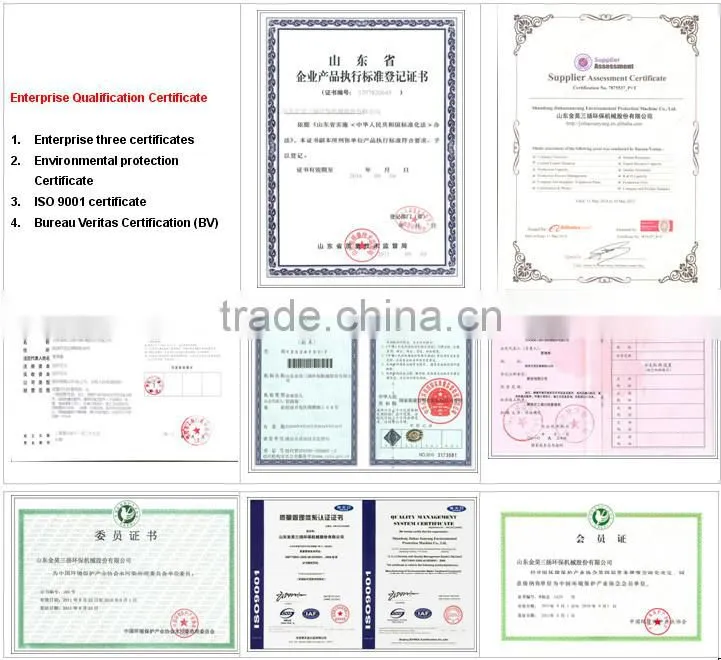 Textile printing and dyeing sewage wastewater filtration machine